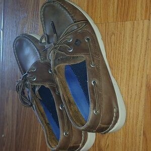2 pairs of sperrys men's shoes Sperry top siders both size 8.5 in great shape